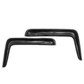 Black Rain Guard Deflectors Fit For 1984-2008 Kenworth C500/W900/T800, Pair Left/Diver and Right/Passenger Set