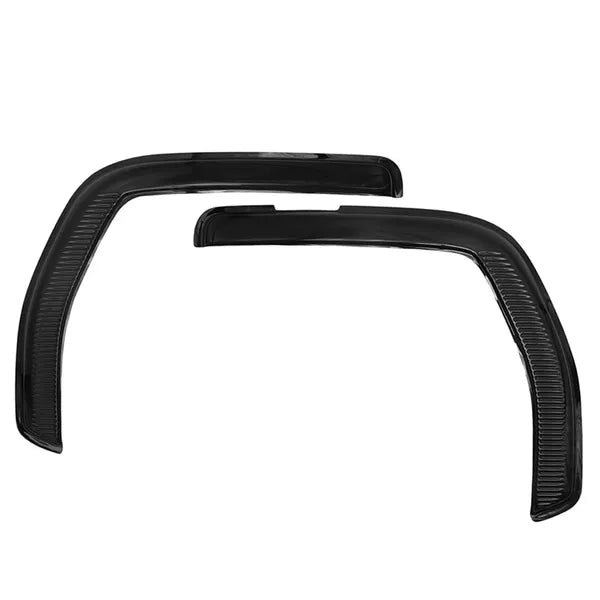 Black Rain Guard Deflectors Fit For 2012-2018 Kenworth T680, Pair Left/Diver and Right/Passenger Set