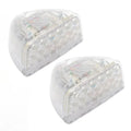 31-LED Triangle Turn Signal Lights for Peterbilt 357 359 365 378 379 — Yellow LED + White Lens (Pair)