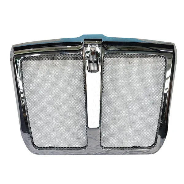 Chrome Grille with Bug Screen — Fits Kenworth T680 2015–2022, Chrome Plated
