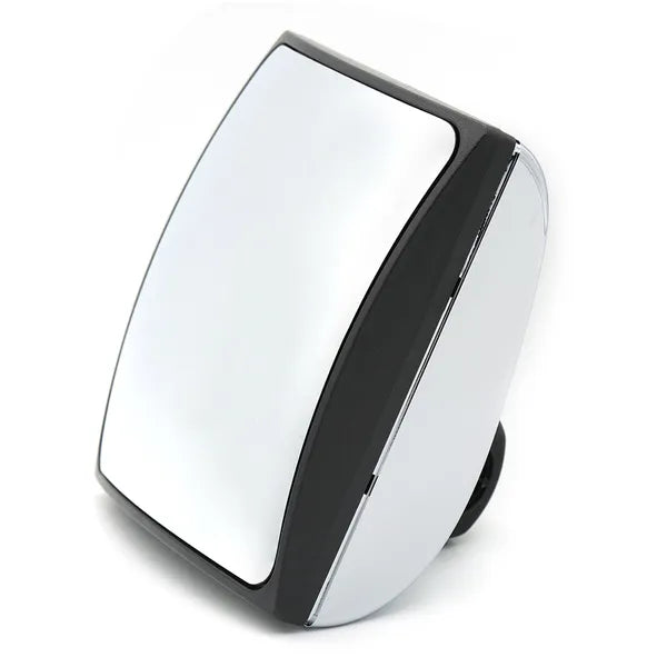 Chrome Square Convex Hood Mirror Head Fit for 2002-2018 International ProStar/DuraStar/TranStar/WorkStar, Universal Side