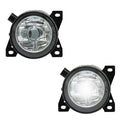 Halogen Fog Lights Pair Assembly with Bulbs — Fits Kenworth T660, Peterbilt 579 & 587 (2 Pcs)