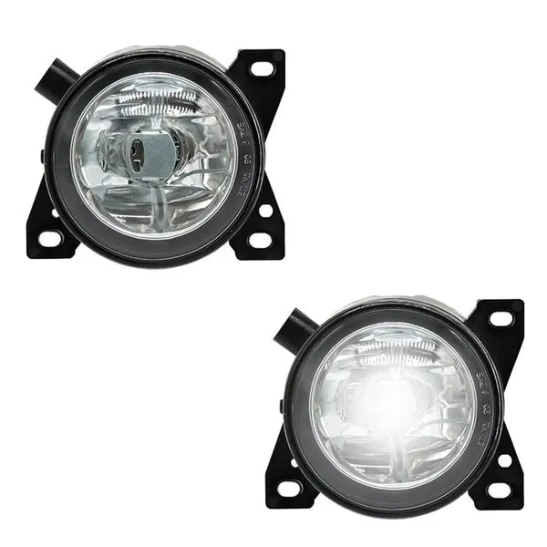 Halogen Fog Lights Pair Assembly with Bulbs — Fits Kenworth T660, Peterbilt 579 & 587 (2 Pcs)