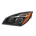 Halogen Headlight Assembly Compatible with 2018+ Freightliner Cascadia, Left/Driver Side Only