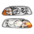 Headlight Assembly Fit for Mack GU Granite 2019+ and GU Anthem 2018+, Halogen Headlamp Pair
