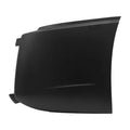 Left Corner Plastic Bumper End Cover Replacement for 2018+ Volvo VNL Semi Trucks – Driver Left Side, Black