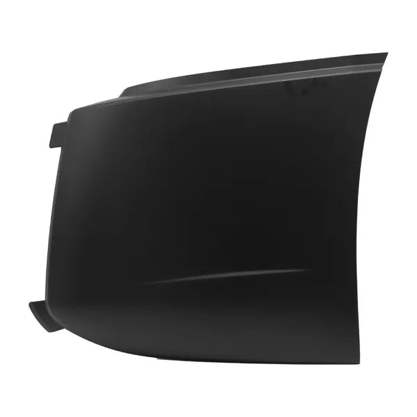 Left Corner Plastic Bumper End Cover Replacement for 2018+ Volvo VNL Semi Trucks – Driver Left Side, Black