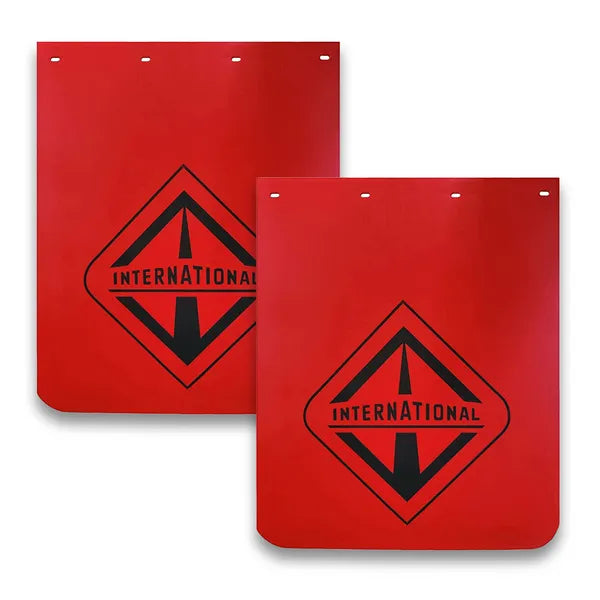 Heavy-Duty Rubber Mud Flaps for Semi Trucks – 2PCS 24"x30" Tractor Trailer Splash Guards